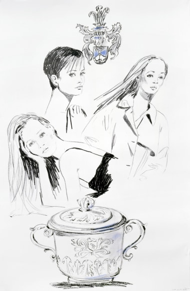Karen Kilimnik, Sugar, 1994