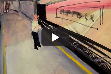 Tala Madani, Subway, 2009