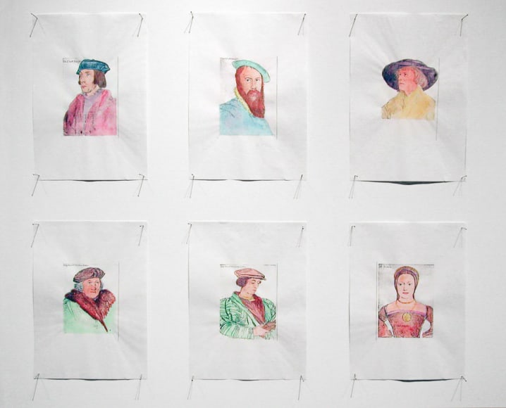 Hans-Peter Feldmann, Holbein portraits