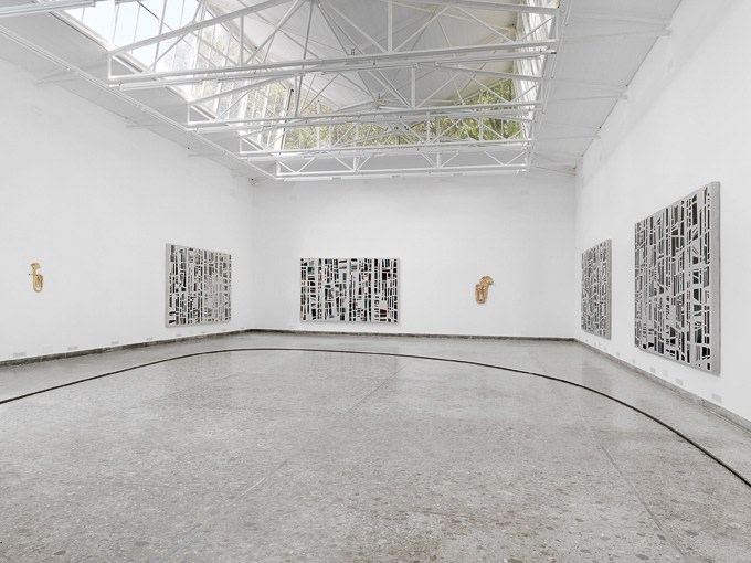 Valentin Carron, Installation view: 55th International Art Exhibition, La Biennale de Venezia, Swiss Pavilion, 2013