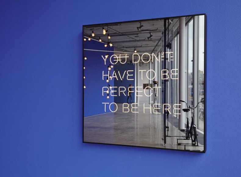 Jeppe Hein, Installation view: A Smile For You, Bonniers Konsthall, Stockholm, 2013