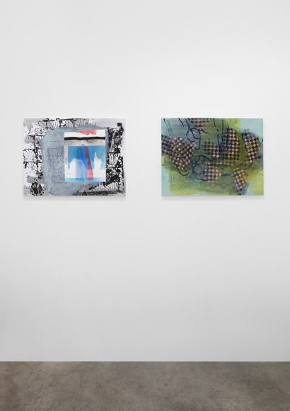 Installation view: Paris+ Par Art Basel, 2022,&nbsp;Grand Palais &Eacute;ph&eacute;m&egrave;re,&nbsp;303 Gallery, Booth A14. Photo:&nbsp;Sebastiano Pellion di Persano