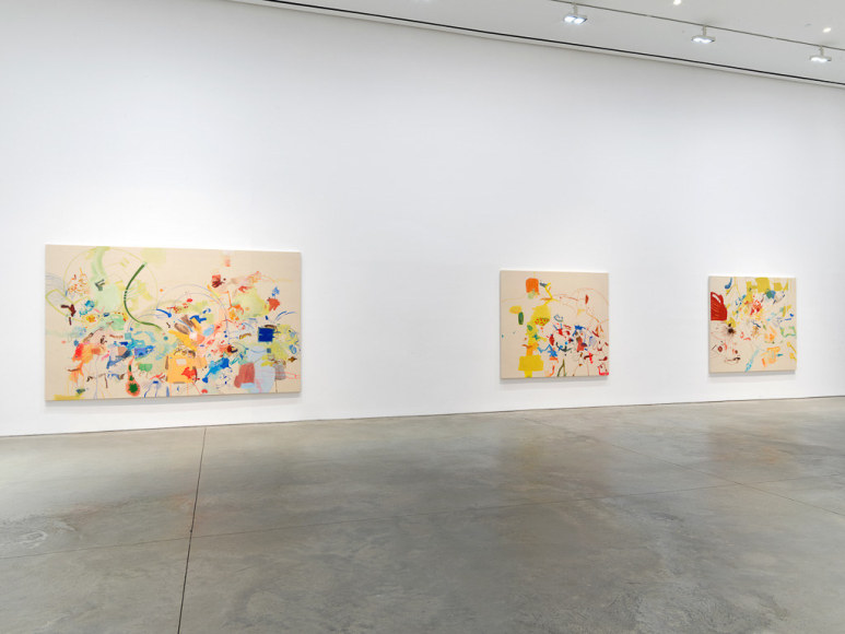 Sue Williams, Installation view: 303 Gallery, 2017