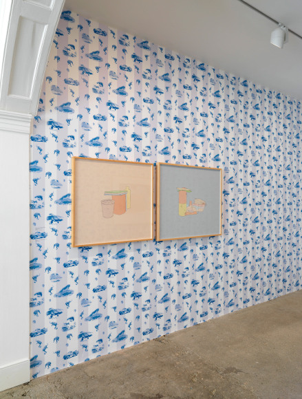 Larry Johnson, Installation view: On Location, Raven Row, London, 2015