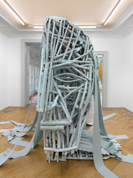 Installation view: Valentin Carron, La Petite Californie, Museum Bellpark, Kriens, 2021, Images courtesy Museum Ballpark. Photos by Annik Wetter