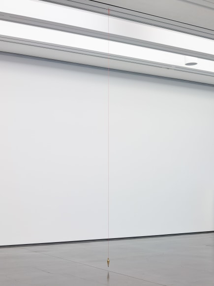 Ceal Floyer, Plumb Line, 2004