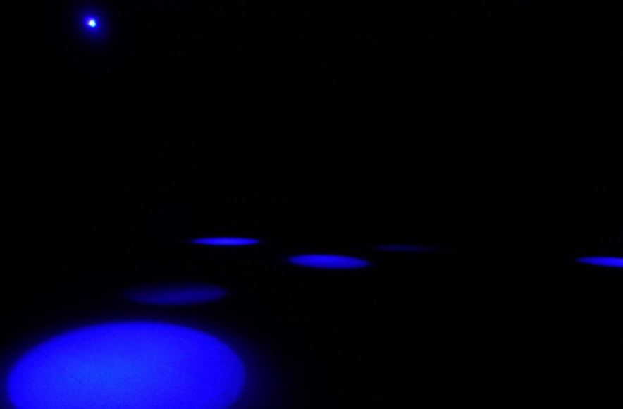 Kristin Oppenheim Installation view:&nbsp;Black Sabbath, 2002