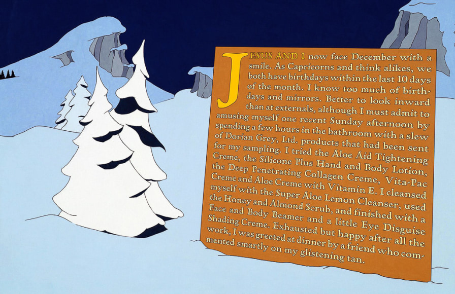 Larry Johnson, Untitled (Jesus + I), 1990