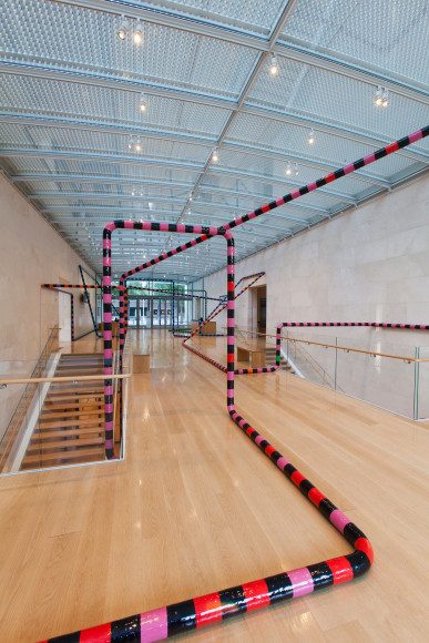 Eva Rothschild, Why Don't You (Dallas), 2012, Installation view: Sightings: Eva Rothschild, Nasher Sculpture Center, Dallas