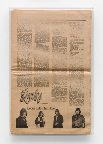 Dan Graham, The Kinks: Better Late Than Never