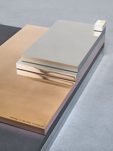 Dienstag, 13. Mai 2014, 17.17.00 Uhr, 2014, aluminium, zink, lead, copper, nickel, tin, silver, gold and porcelain