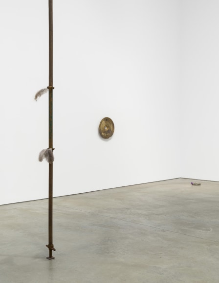 Exhibition view: Nina Canell, Mother of Dust, 303 Gallery, New York, 2023. Photo: Justin Craun