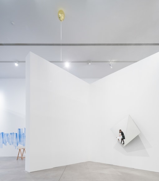 Installation view: Jeppe Hein, Your Way, Château La Coste, Le Puy-Sainte-Réparade, 2017