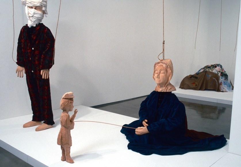 Installation view: Anne Chu, 303 Gallery, New York, 2003