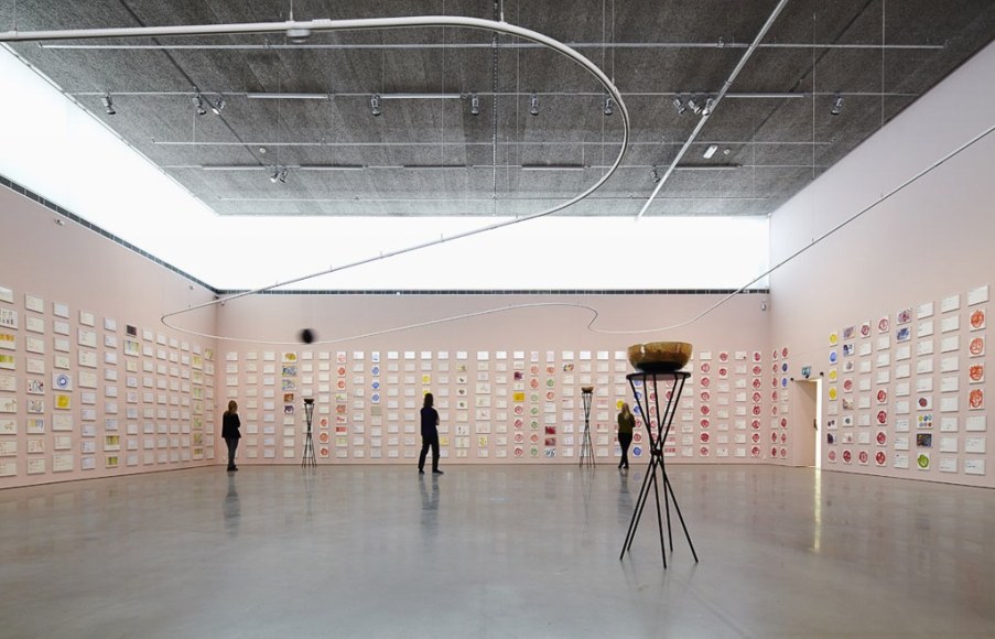 Jeppe Hein, Installation view: A Smile For You, Bonniers Konsthall, Stockholm, 2013
