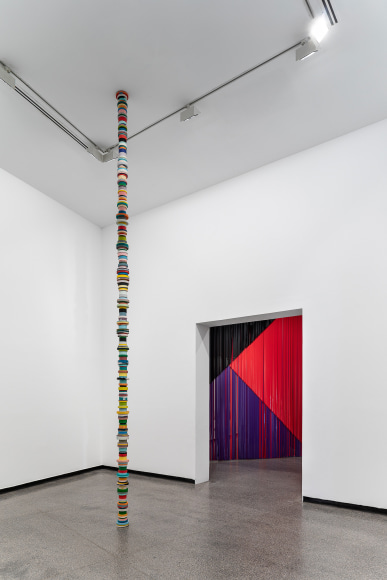 Eva Rothschild, Installation view: Kosmos, Australian Centre For Contemporary Art, Melbourne, 2018