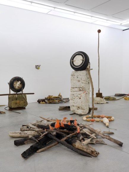 Mike Nelson, Gang of Seven, 2013, Installation at 303 Gallery, 2015