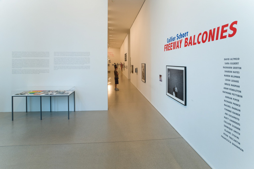 Freeway Balconies, curated by Collier Schorr, Installation view: Deutsche Guggenheim, Berlin, 2008