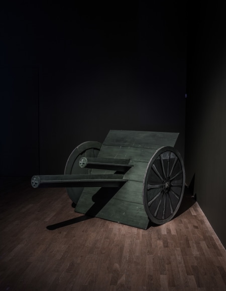Jane and Louise Wilson, Installation view: Undead Sun: We Put the World Before You, Middlesbrough Institute of Modern Art, 2016