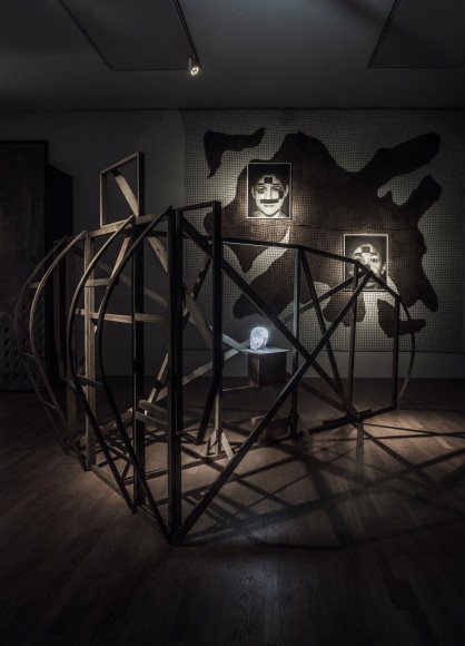 Jane and Louise Wilson, Installation view: Undead Sun: We Put the World Before You, Middlesbrough Institute of Modern Art, 2016