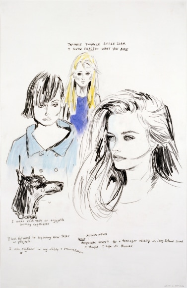 Karen Kilimnik, I Know Exactly What You Are, 1994