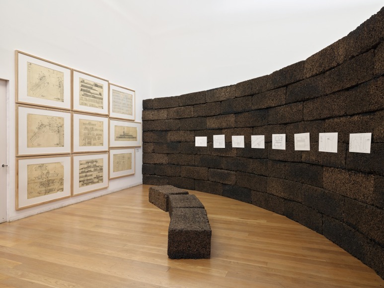 Installation views, 'Not Post-Modernism. Dan Graham and 20th-Century Architecture', Fundação de Serralves - Museu de Arte Contemporânea, Porto (Portugal), from 13 OCT 2023 to 31 MAR 2024.