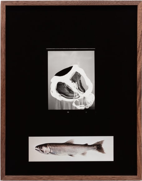 Elad Lassry, Untitled (Boots, Mackerel), 2018