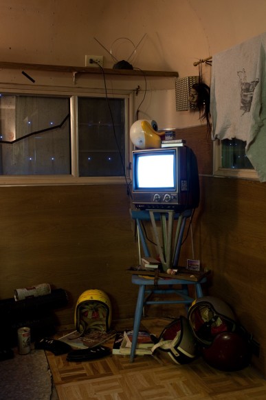 Mike Nelson, Quiver of Arrows, Installation at 303 Gallery, New York, 2010