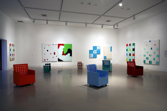 Mary Heilmann, To Be Someone Orange, County Museum of Art, 2007