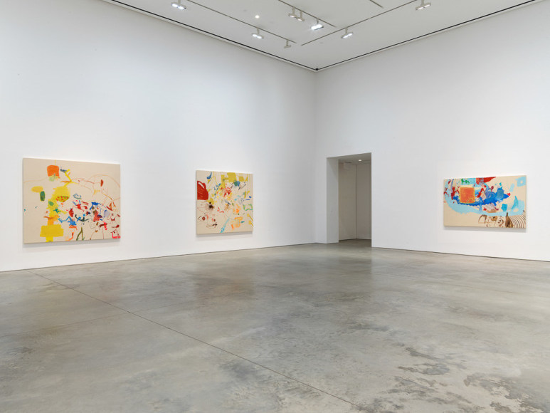 Sue Williams, Installation view: 303 Gallery, 2017