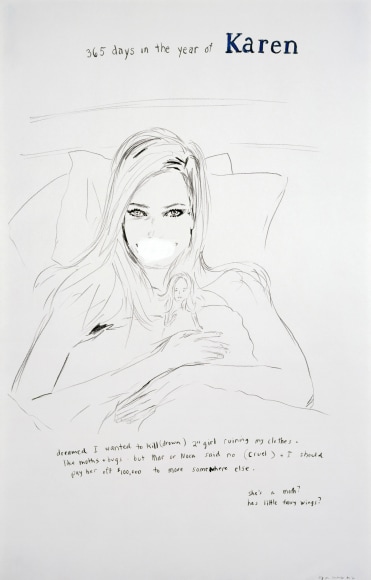 Karen Kilimnik, The Clothing Sprite, 2001