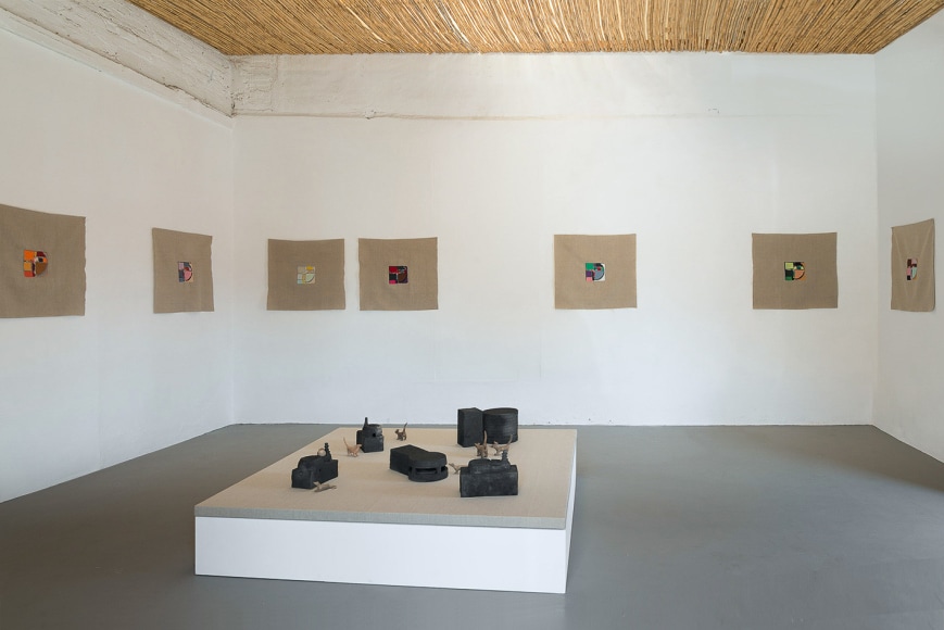 Marina Pinsky, Base of a column, Installation view: Parallel, Oaxaca, 2018