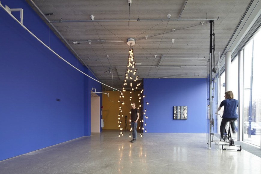 Jeppe Hein, Installation view: A Smile For You, Bonniers Konsthall, Stockholm, 2013