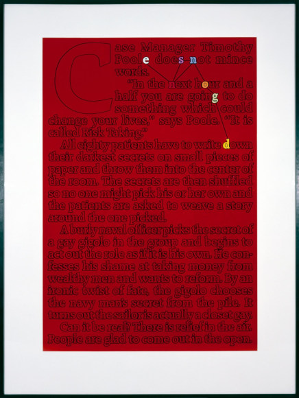 Larry Johnson, Untitled (Betty Ford), 1989