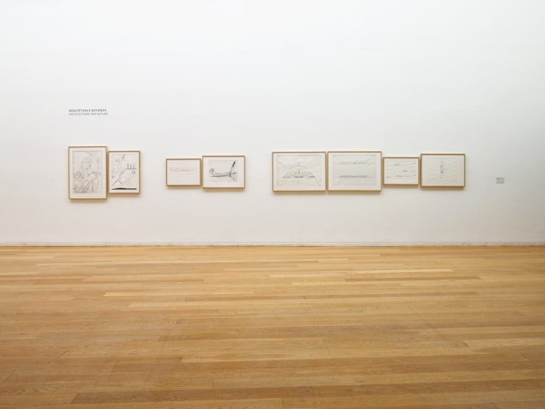 Installation views, 'Not Post-Modernism. Dan Graham and 20th-Century Architecture', Fundação de Serralves - Museu de Arte Contemporânea, Porto (Portugal), from 13 OCT 2023 to 31 MAR 2024.