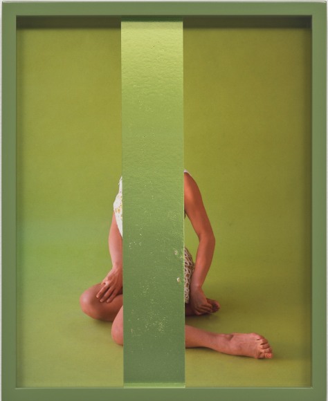 Elad Lassry, Landscape (Green), 2014