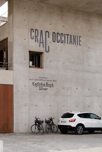 Installation view: Katinka Bock: Silver, Crac Occitanie, Sète, 2023.