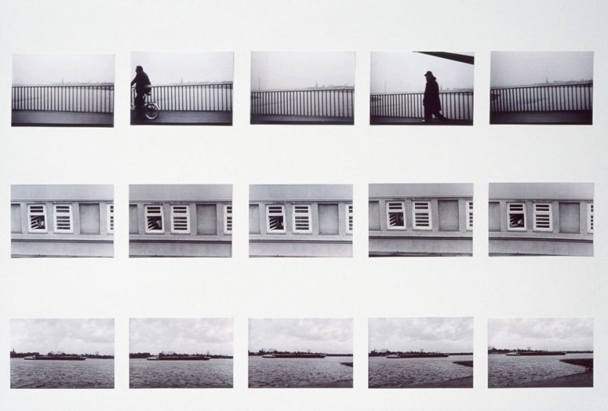 Hans-Peter Feldmann, Time series "Bridge," Time series "Window Cleaner," Time series "Ship"