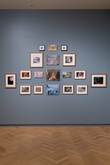 Installation view: Karen Kilimnik, Carnegie International, 57th Edition, 2018, &copy; Carnegie Museum of Art, Pittsburgh. Photo: Bryan Conley
