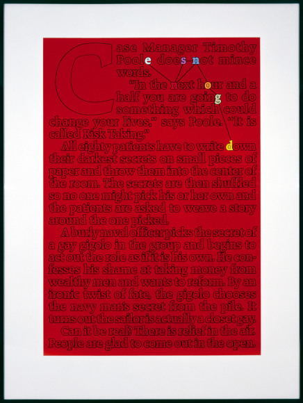 Larry Johnson, Untitled (Betty Ford), 1989