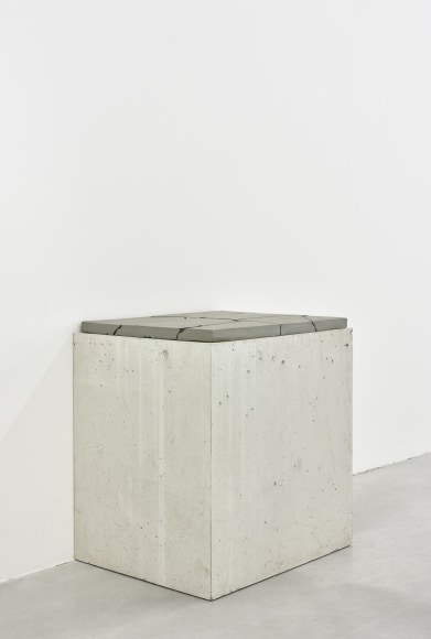 Valentin Carron Installation view: Zéro Virgule Nul, Le Consortium, Dijon, 2020