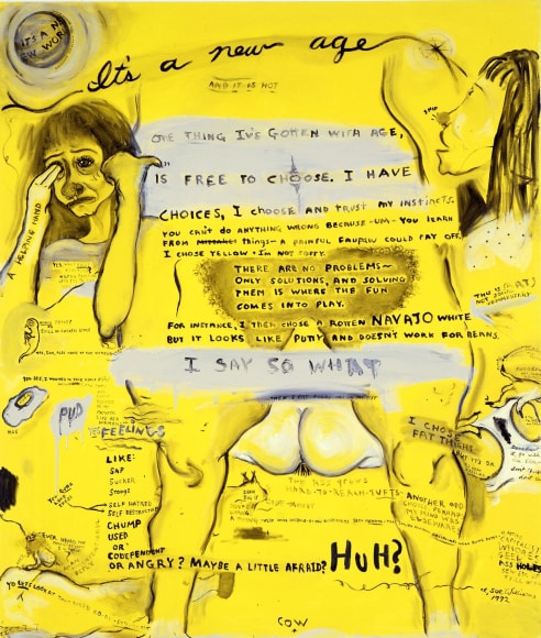 Sue Williams, It's a New Age, 1992