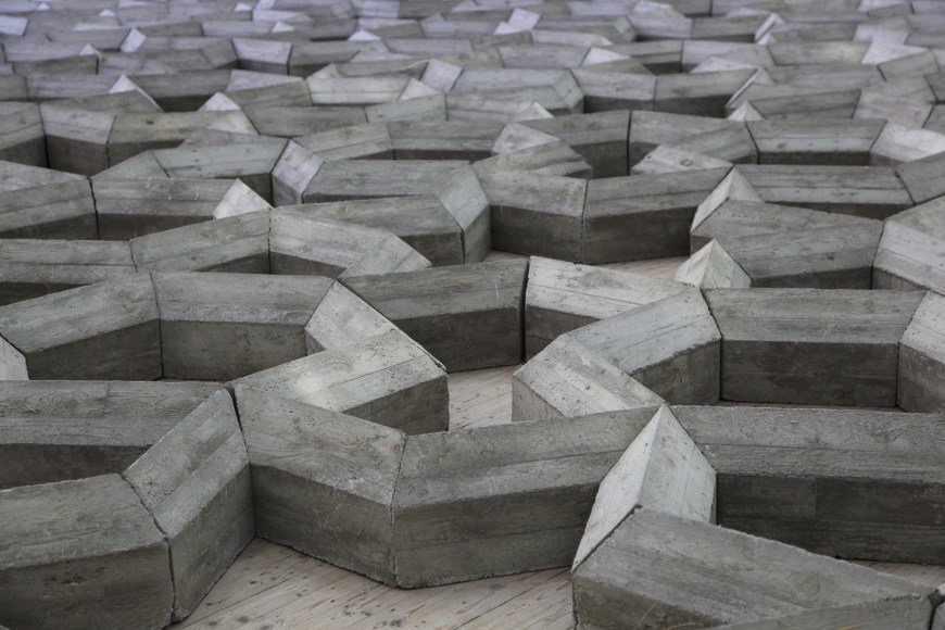 Mike Nelson, Installation view:&nbsp;408 tons of imperfect geometry