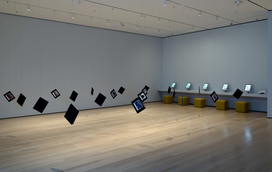 Installation view of Stephen Shore. The Museum of Modern Art, NY, November 19, 2017 – May 28, 2018.