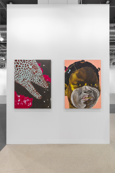 Installation view, Art Basel, 2024. 303 Gallery, Booth K21. Photo: Sebastiano Pellion di Persano