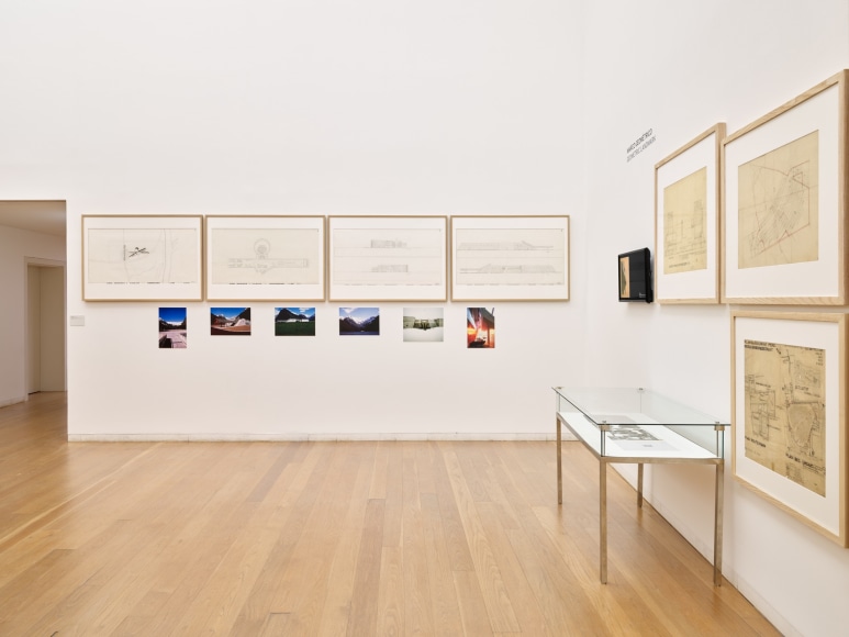 Installation views, 'Not Post-Modernism. Dan Graham and 20th-Century Architecture', Fundação de Serralves - Museu de Arte Contemporânea, Porto (Portugal), from 13 OCT 2023 to 31 MAR 2024.