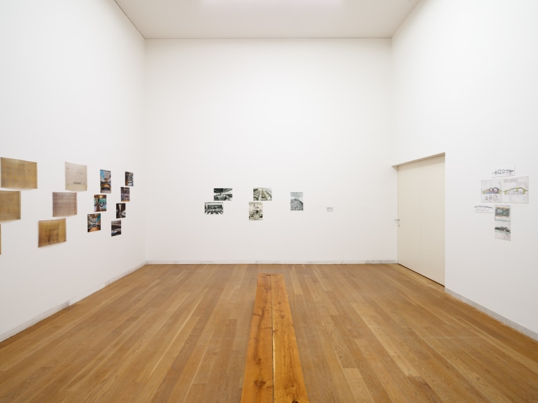 Installation views, 'Not Post-Modernism. Dan Graham and 20th-Century Architecture', Fundação de Serralves - Museu de Arte Contemporânea, Porto (Portugal), from 13 OCT 2023 to 31 MAR 2024.
