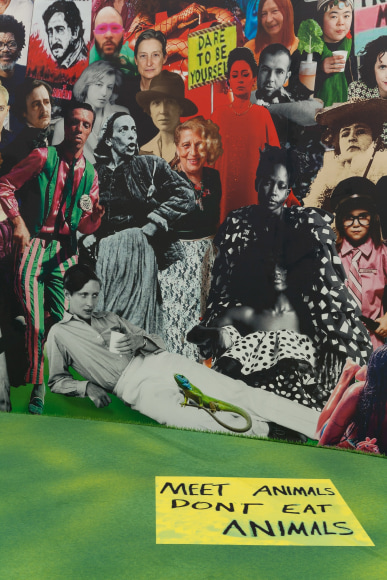 Dominique Gonzalez-Foerster, VOLCANIC EXCURSION (A VISION), 2021, installation view Secession 2021, photo: Oliver Ottenschl&auml;ger