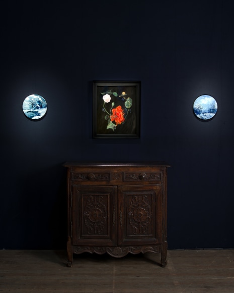 Karen Kilimnik, Installation view: ADAA: The Art Show. 2013