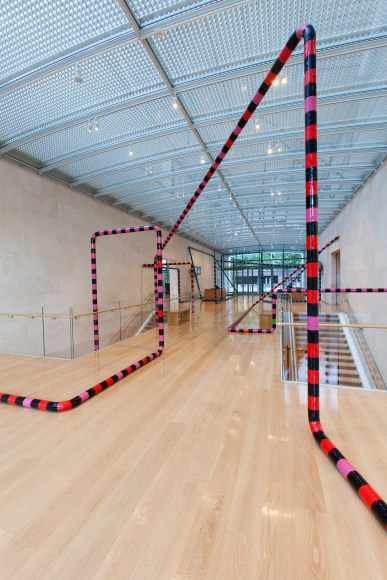 Eva Rothschild, Why Don't You (Dallas), 2012, Installation view: Sightings: Eva Rothschild, Nasher Sculpture Center, Dallas